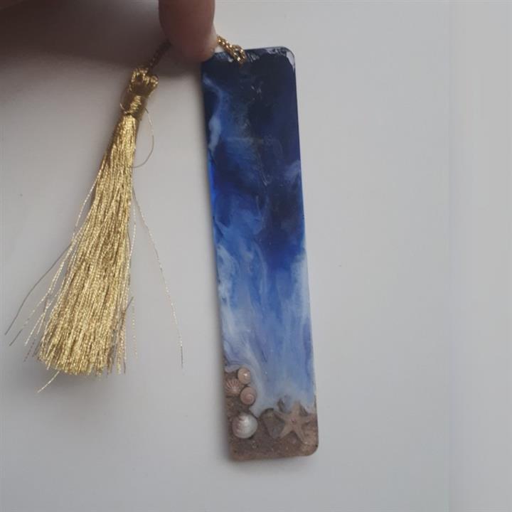 بوک مارک رزینی طرح دریا